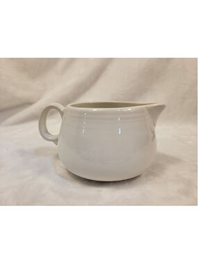 Fiesta Fiestaware White Creamer Figure 8 Replacement Homer Laughlin HLC